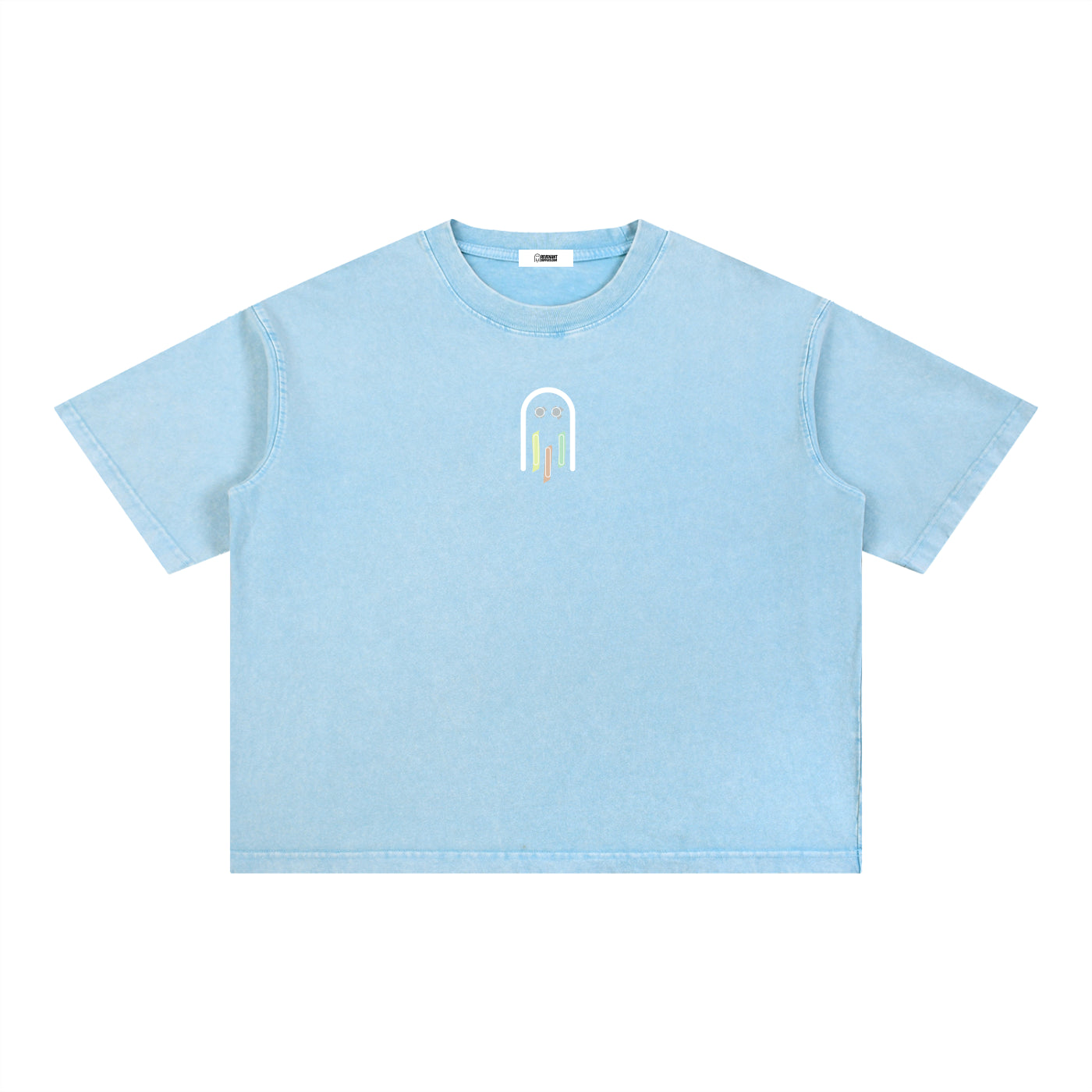 “Paint The Logo”  Boxy Tee