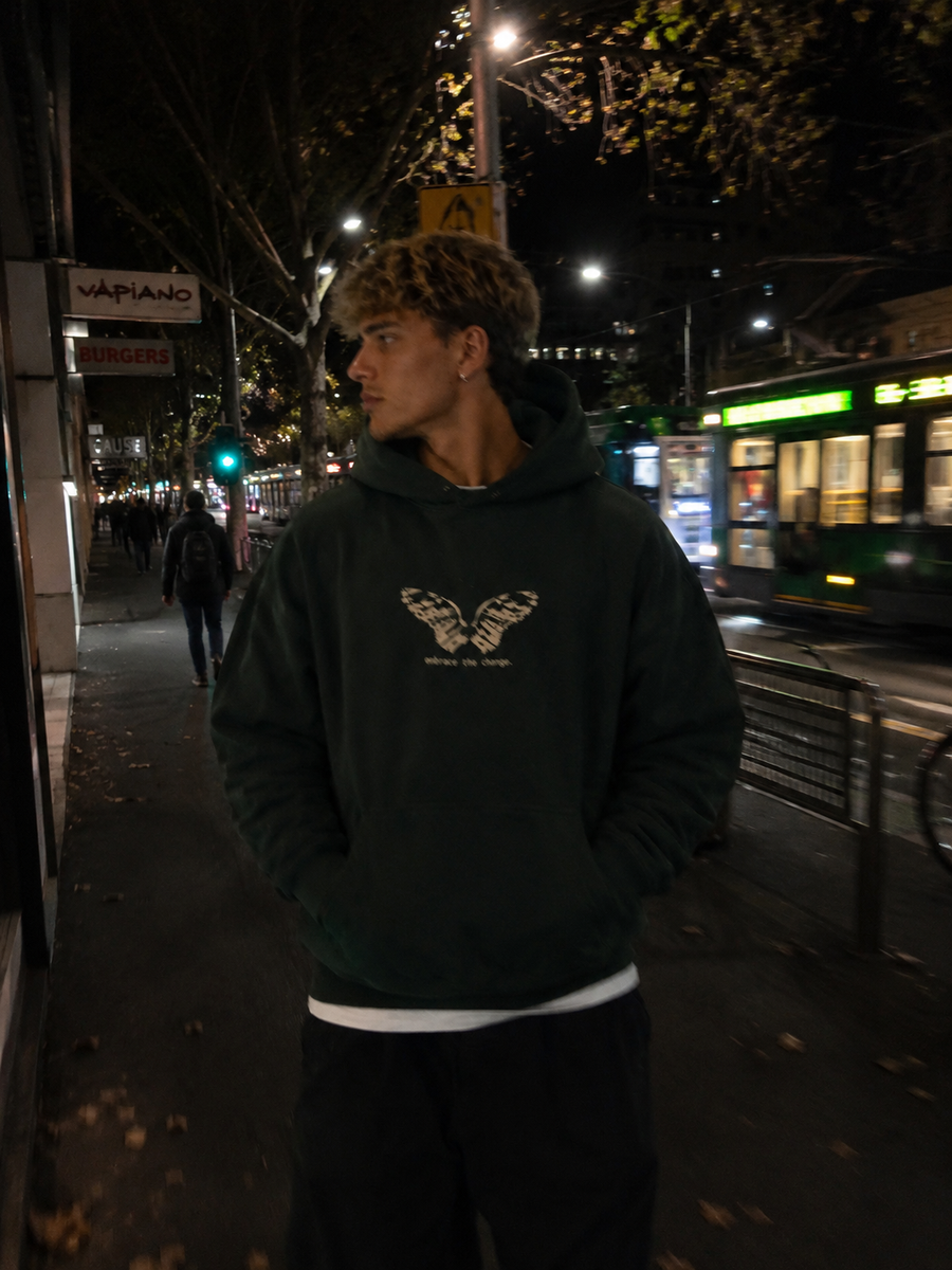 Revenant Supplies streetwear worn in Melbourne
