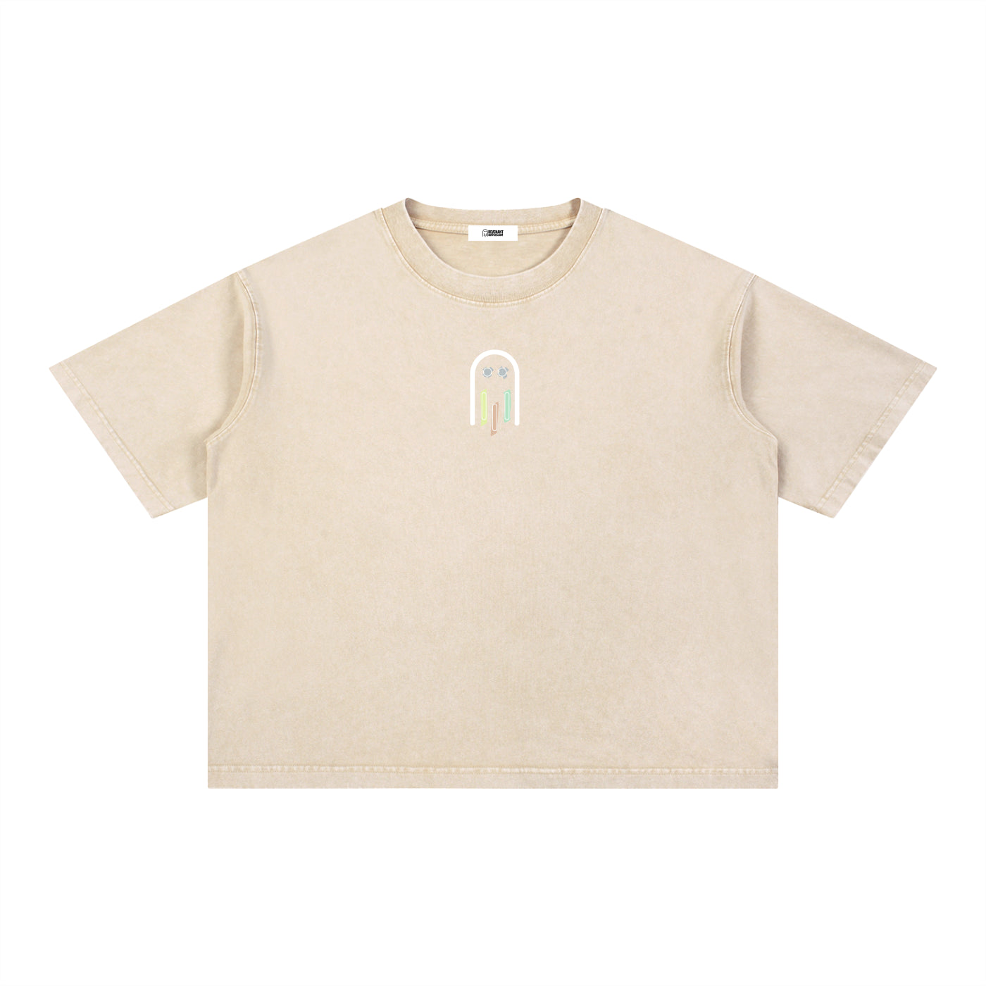 “Paint The Logo”  Boxy Tee