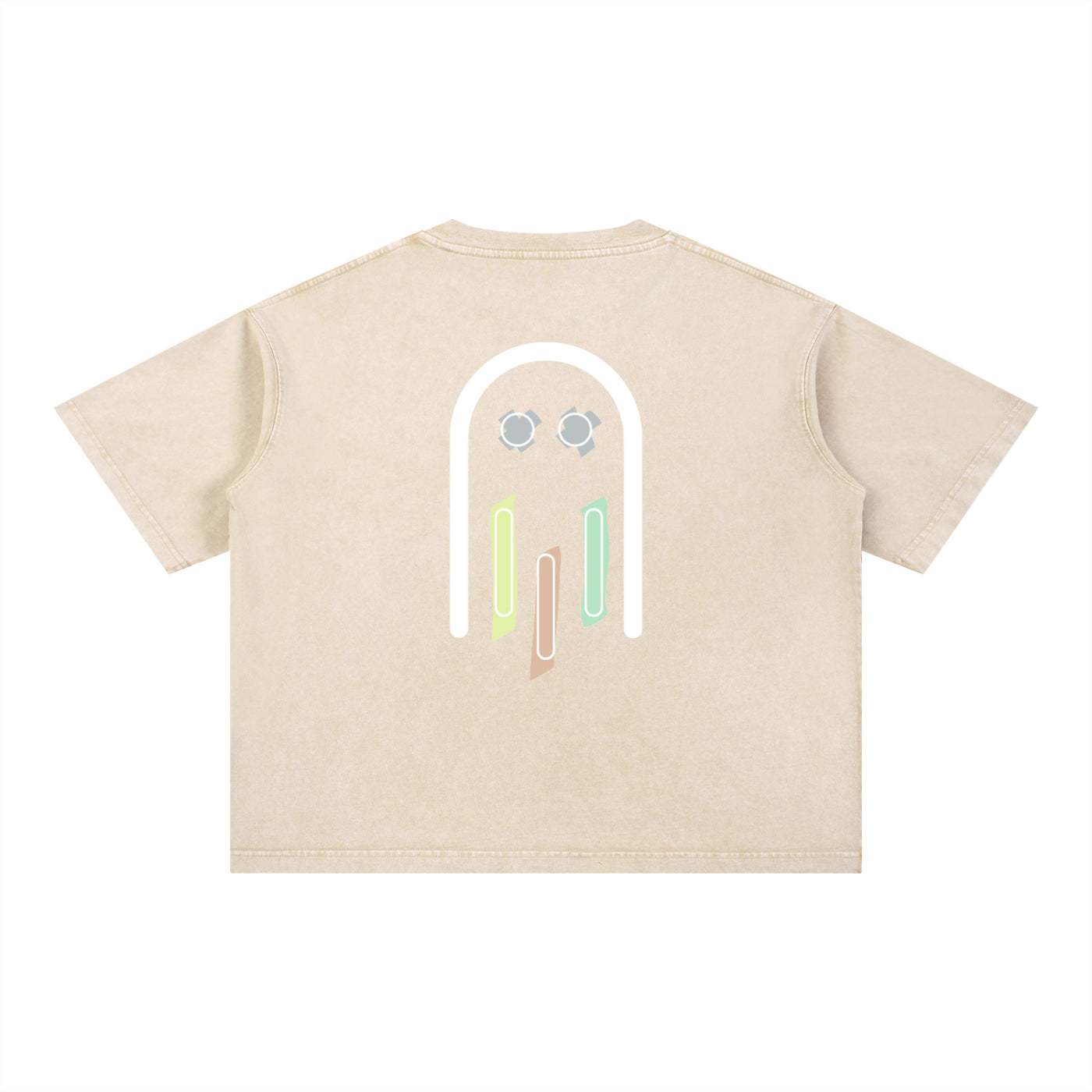 “Paint The Logo”  Boxy Tee